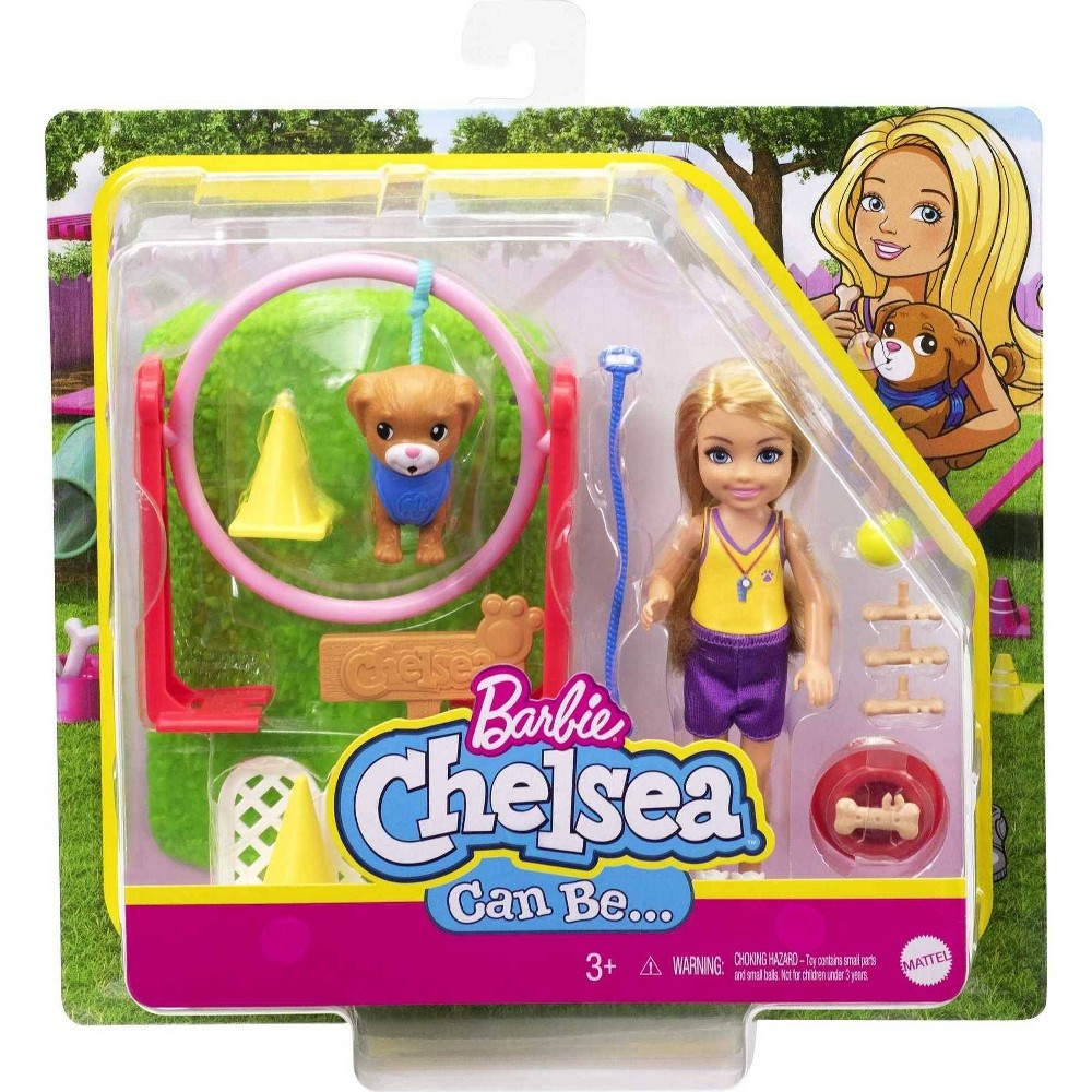 slide 6 of 6, ​Barbie Chelsea Can Be Dog Trainer Doll Playset, 1 ct