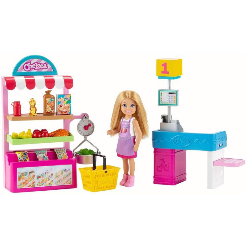 slide 1 of 5, Barbie Chelsea Can Be Doll & Snack Stand Playset, 1 ct