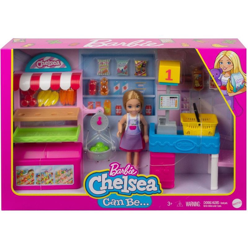 slide 5 of 5, Barbie Chelsea Can Be Doll & Snack Stand Playset, 1 ct