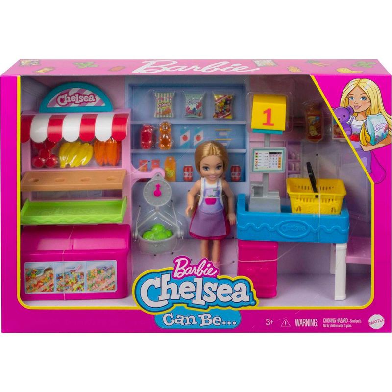 slide 6 of 6, Barbie Chelsea Can Be Doll & Snack Stand Playset, 1 ct