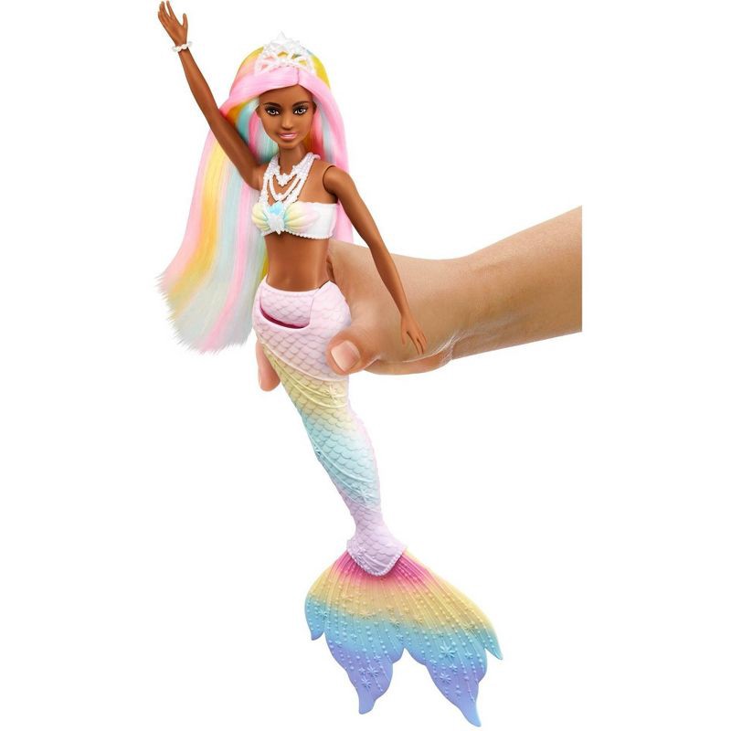 slide 2 of 6, Barbie Dreamtopia Rainbow Magic Mermaid Doll, 1 ct