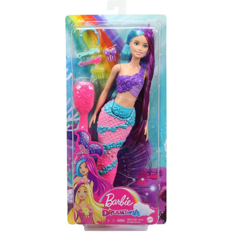 slide 6 of 6, Barbie Dreamtopia Mermaid Doll, 1 ct