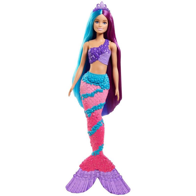 slide 1 of 6, Barbie Dreamtopia Mermaid Doll, 1 ct