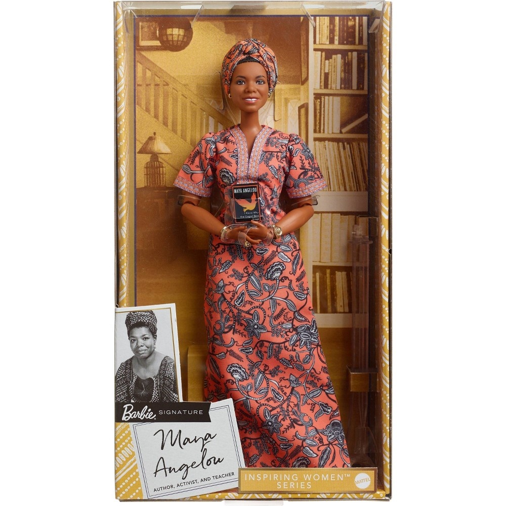 slide 6 of 6, Barbie Signature Inspiring Women: Maya Angelou Collector Doll, 1 ct