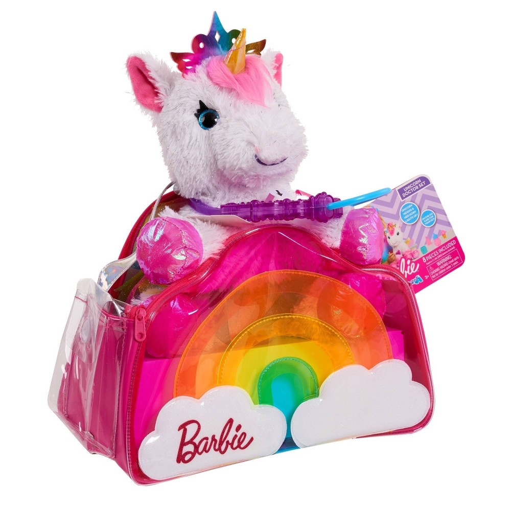 slide 6 of 7, Barbie Unicorn Pet Doctor Stuffed Animal, 1 ct