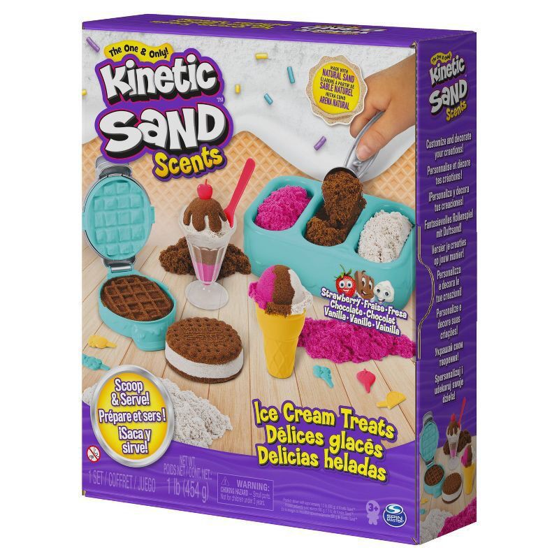 slide 8 of 14, Kinetic Sand Scents Ice Cream Treats, 1 ct