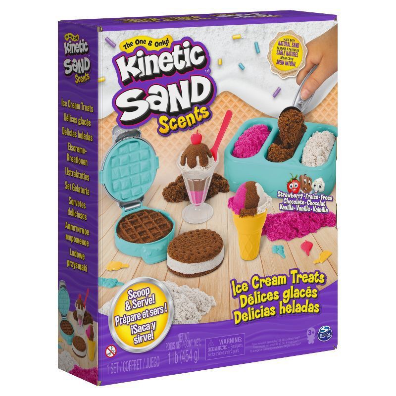 slide 9 of 13, Kinetic Sand Scents Ice Cream Treats, 1 ct