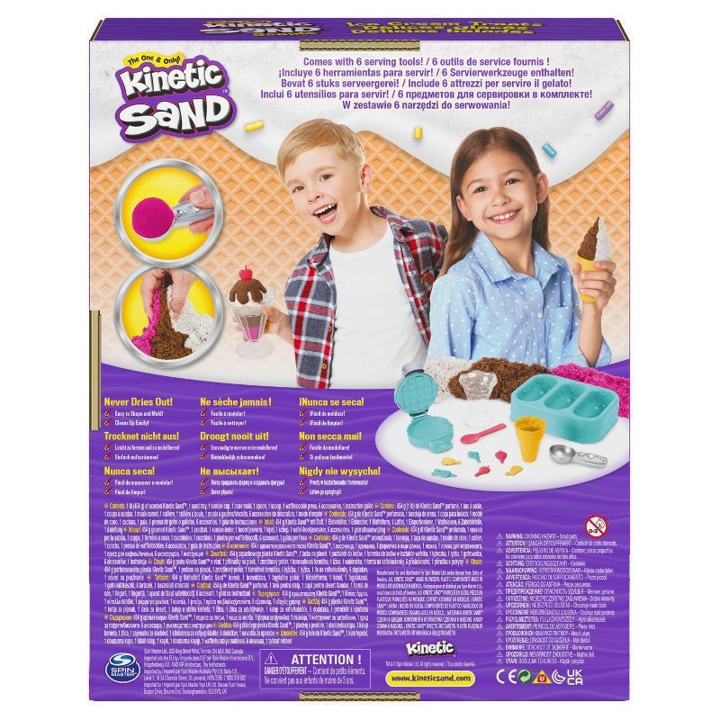 slide 10 of 14, Kinetic Sand Scents Ice Cream Treats, 1 ct