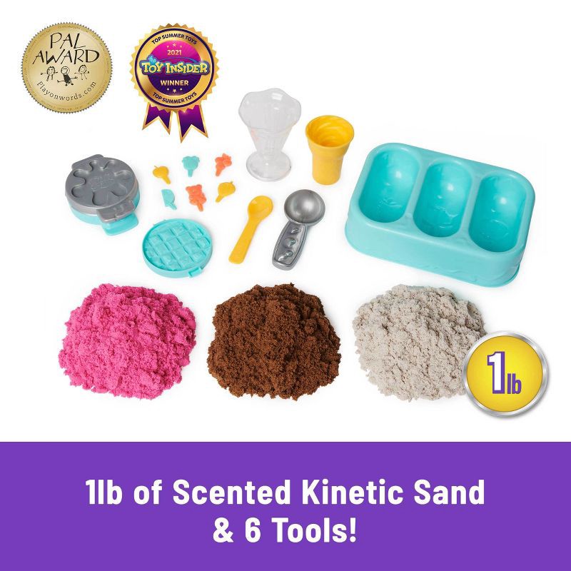 slide 11 of 13, Kinetic Sand Scents Ice Cream Treats, 1 ct