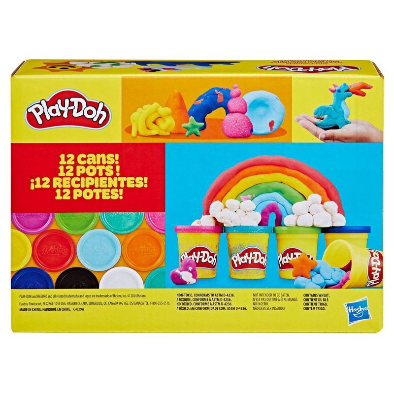 slide 4 of 8, Play-Doh Bright Delights Multipack - 12pc, Christmas Stocking Stuffers for Kids', 12 ct