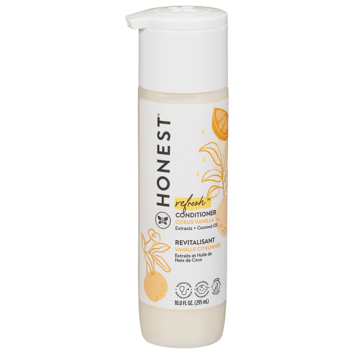 slide 6 of 9, Honest Refresh Citrus Vanilla Conditioner 10.0 fl oz, 10 oz