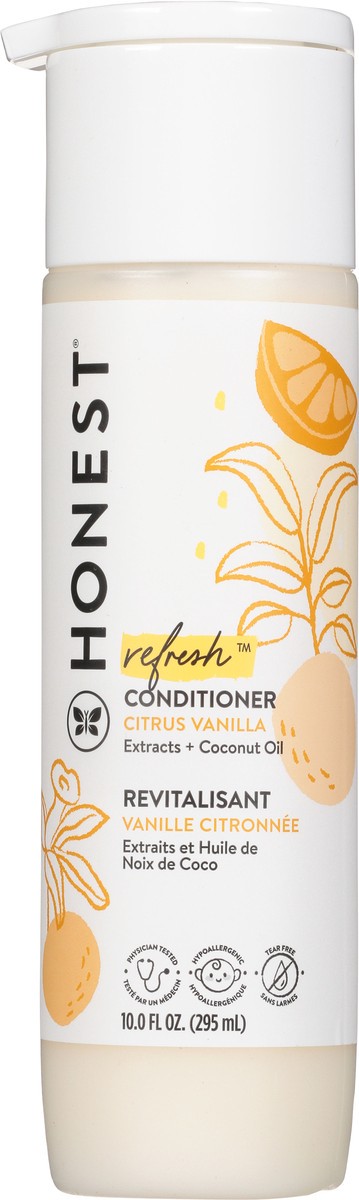 slide 8 of 9, Honest Refresh Citrus Vanilla Conditioner 10.0 fl oz, 10 oz