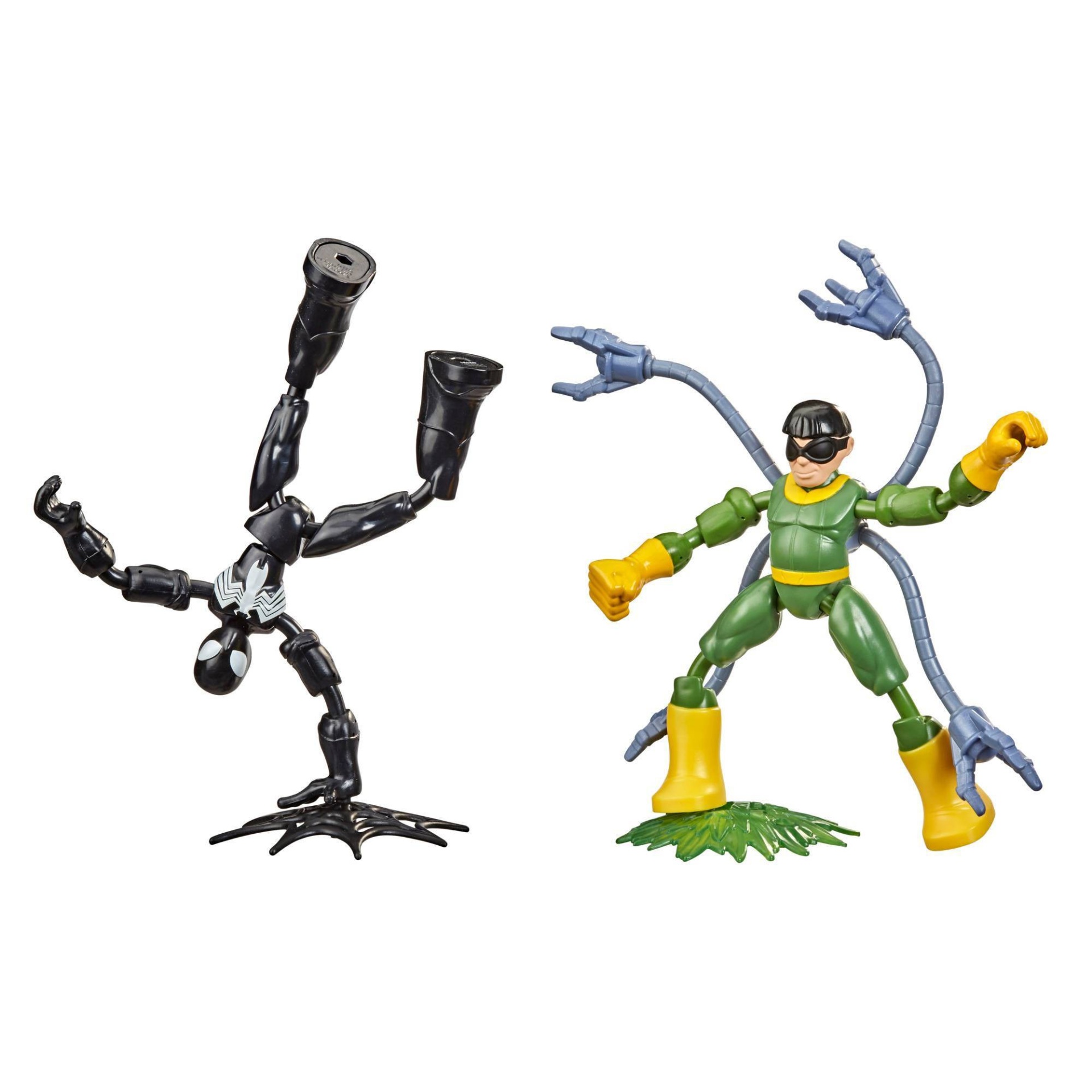 slide 1 of 9, Marvel Spider-Man Bend and Flex Black Suit Spider-Man Vs. Doc Ock, 1 ct