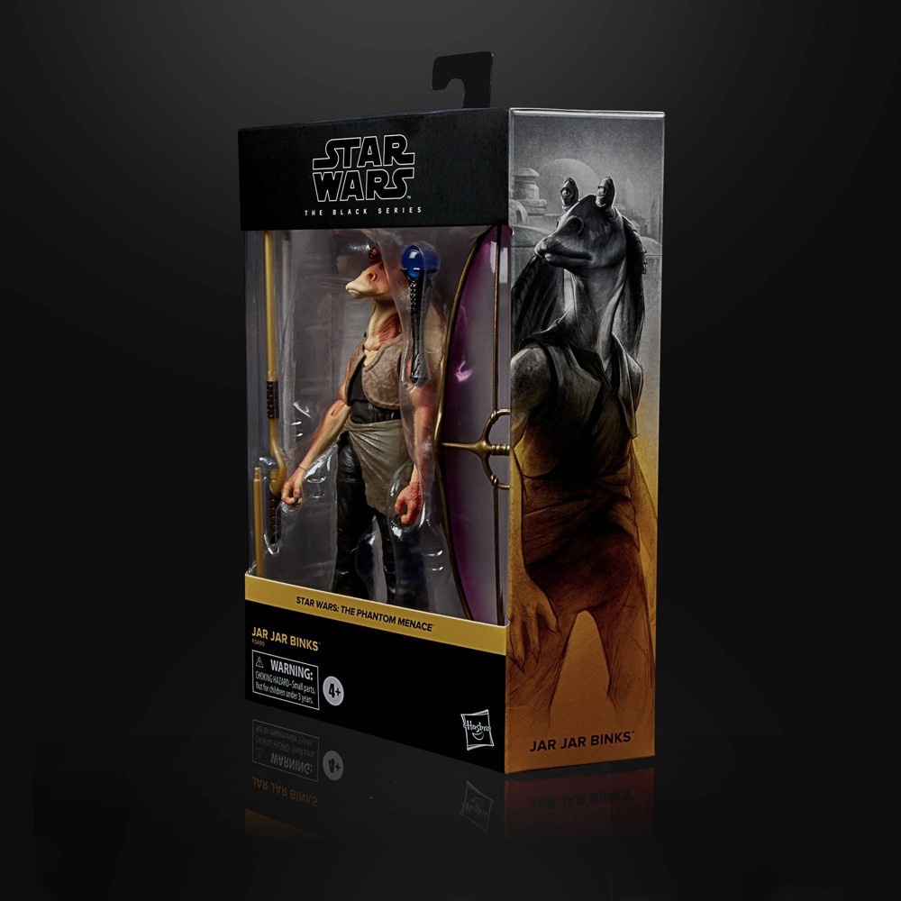 slide 6 of 7, Star Wars The Black Series Jar Jar Binks, 1 ct