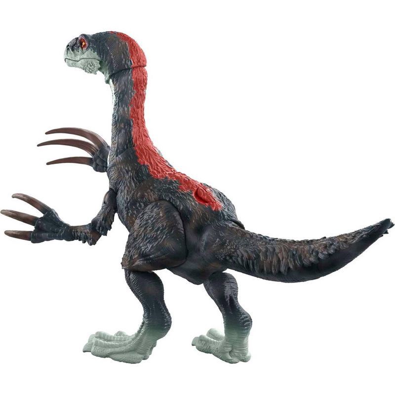 slide 5 of 6, Jurassic World: Dominion Sound Slashin' Slasher Therizinosaurus Dino Figure, 1 ct