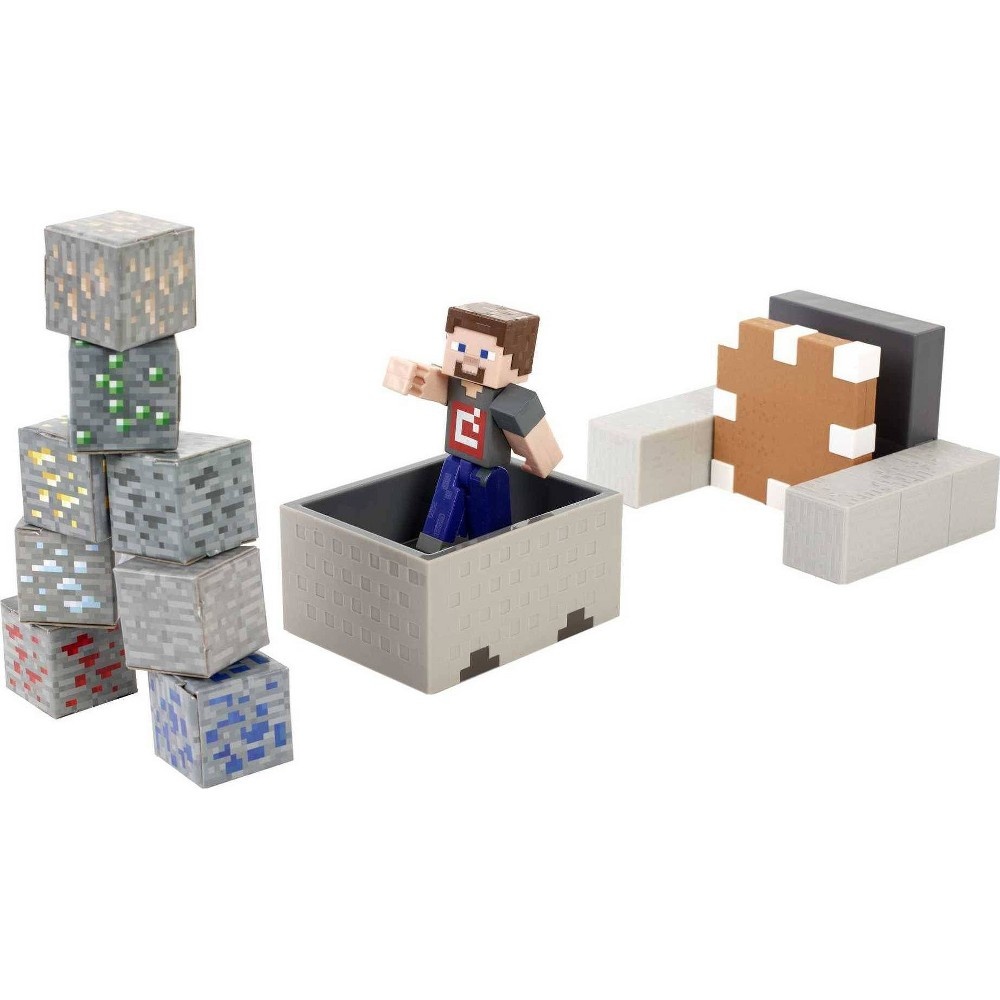 slide 5 of 6, Minecraft Minecart Mayhem Playset, 1 ct