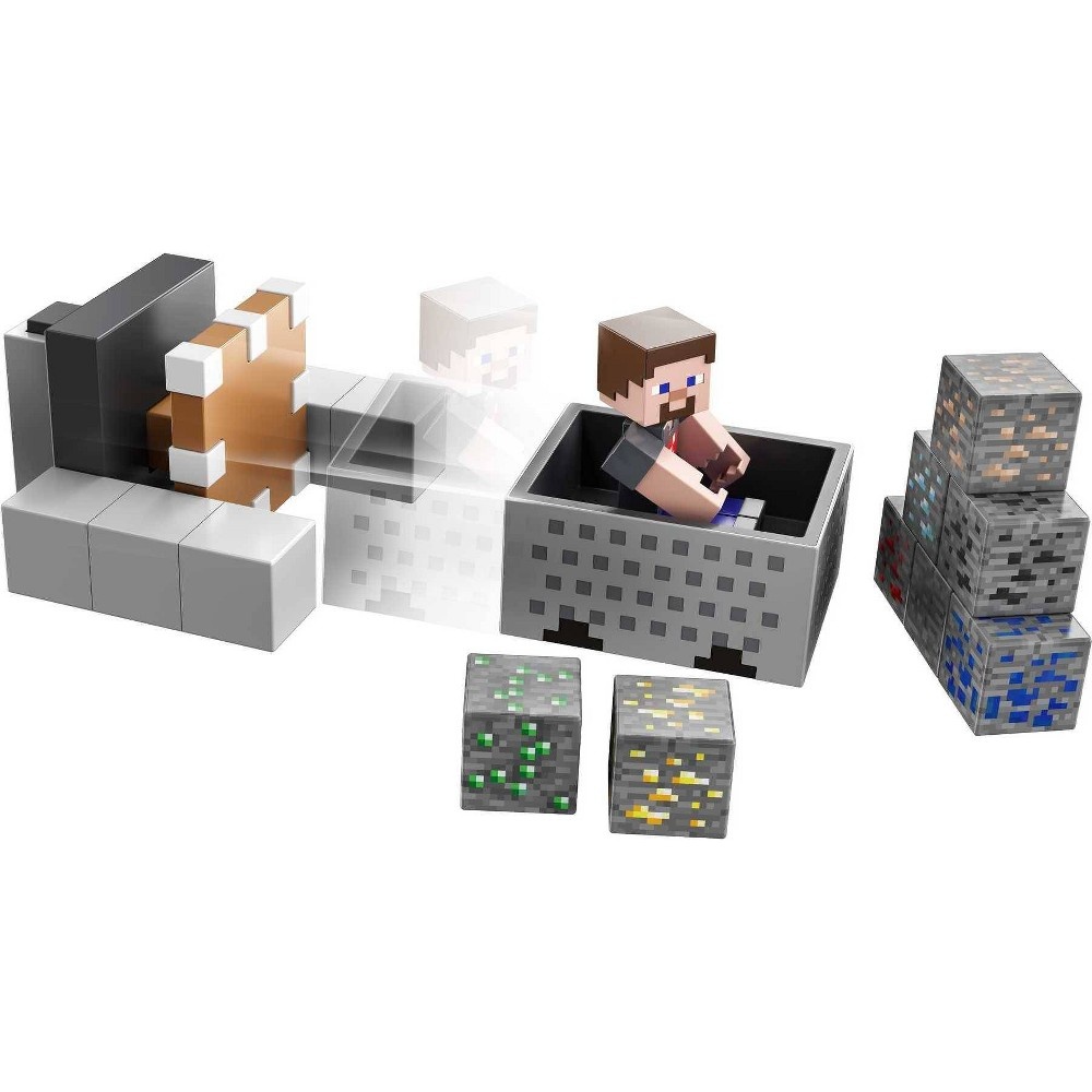 slide 6 of 6, Minecraft Minecart Mayhem Playset, 1 ct