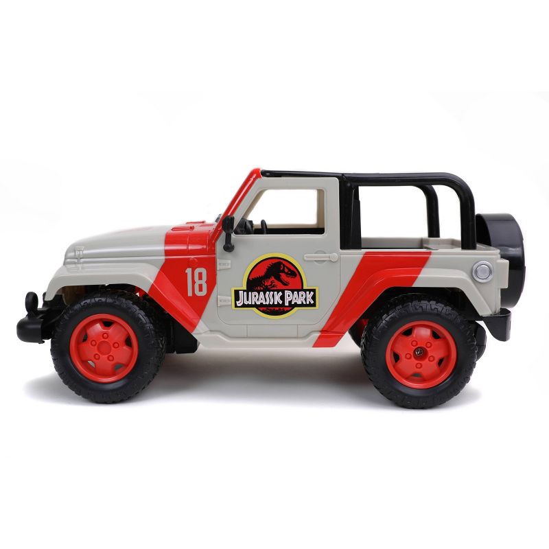 slide 3 of 4, Universal Jada Toys Hollywood Rides RC Jurassic Park Jeep Wrangler - 1:16 Scale, 1 ct