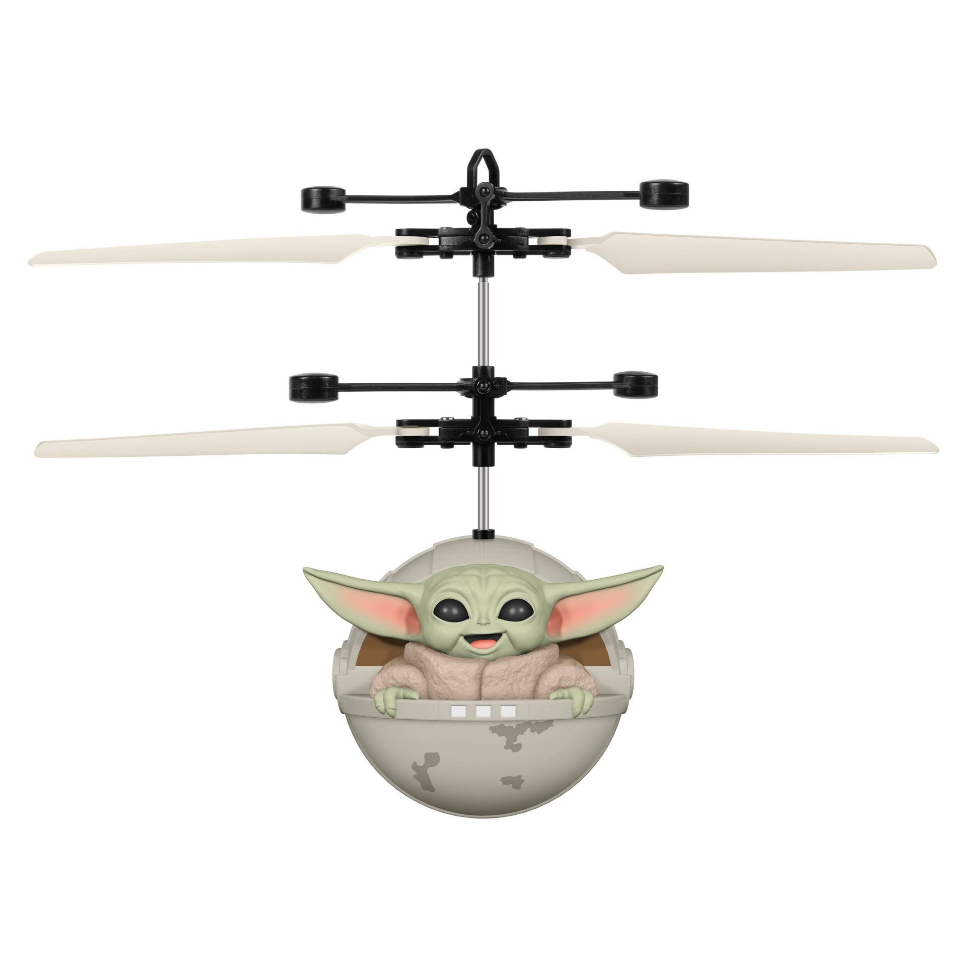 slide 1 of 1, World Tech Toys Star Wars: The Mandalorian - The Child / Baby Yoda Sculpted Head - UFO Helicopter, 1 ct