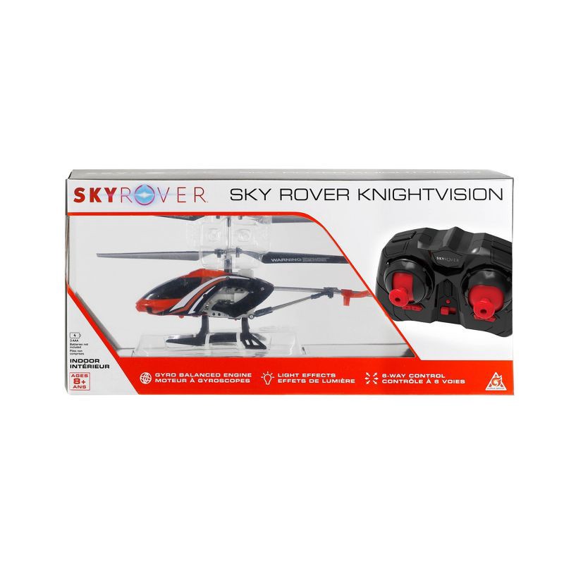 slide 8 of 9, Sky Rover KnightVision Helicopter Drone, 1 ct