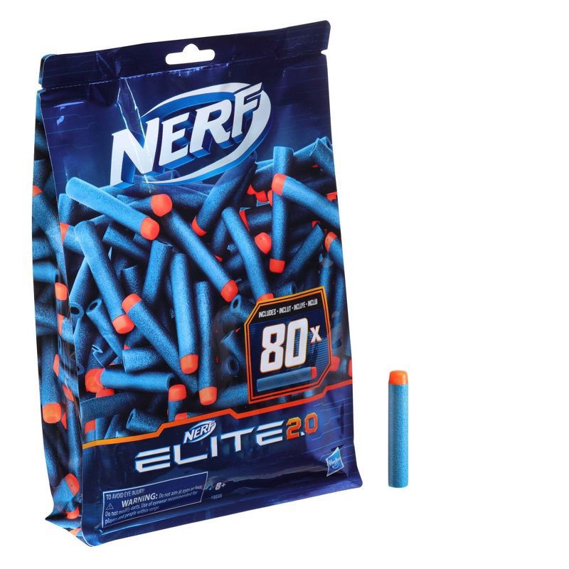 slide 2 of 3, NERF Elite 2.0 Refill - 80ct, 80 ct