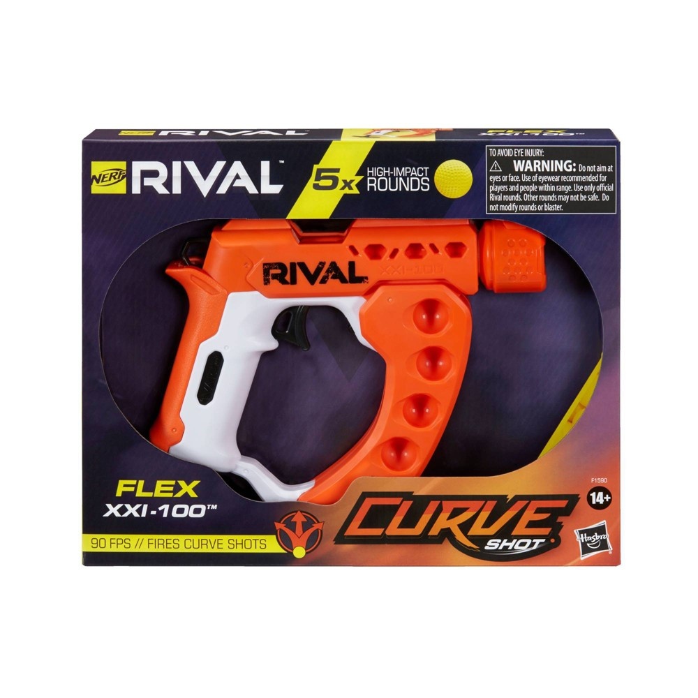 slide 2 of 4, NERF Rival Flex XXI-100 Blaster, 1 ct