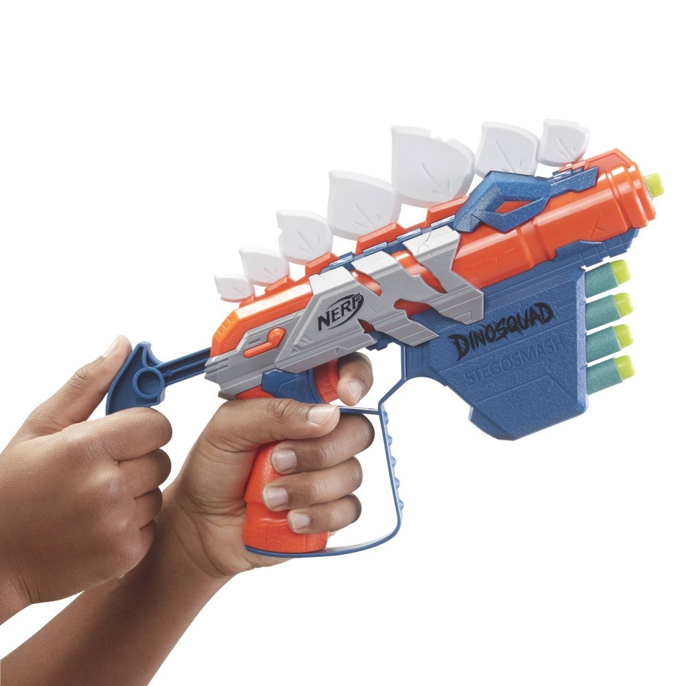 slide 8 of 10, NERF DinoSquad Stegosmash Blaster, 1 ct