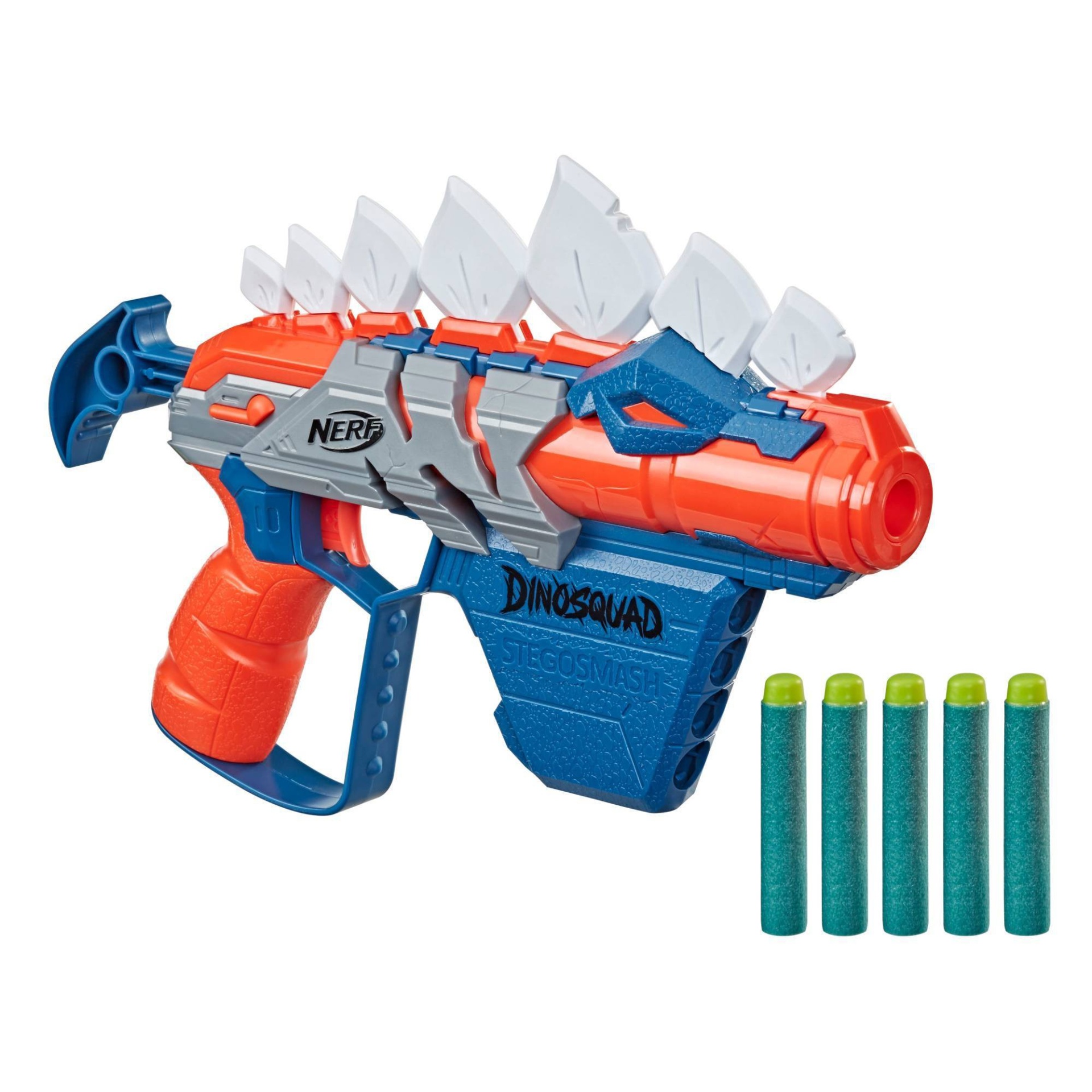 slide 1 of 10, NERF DinoSquad Stegosmash Blaster, 1 ct