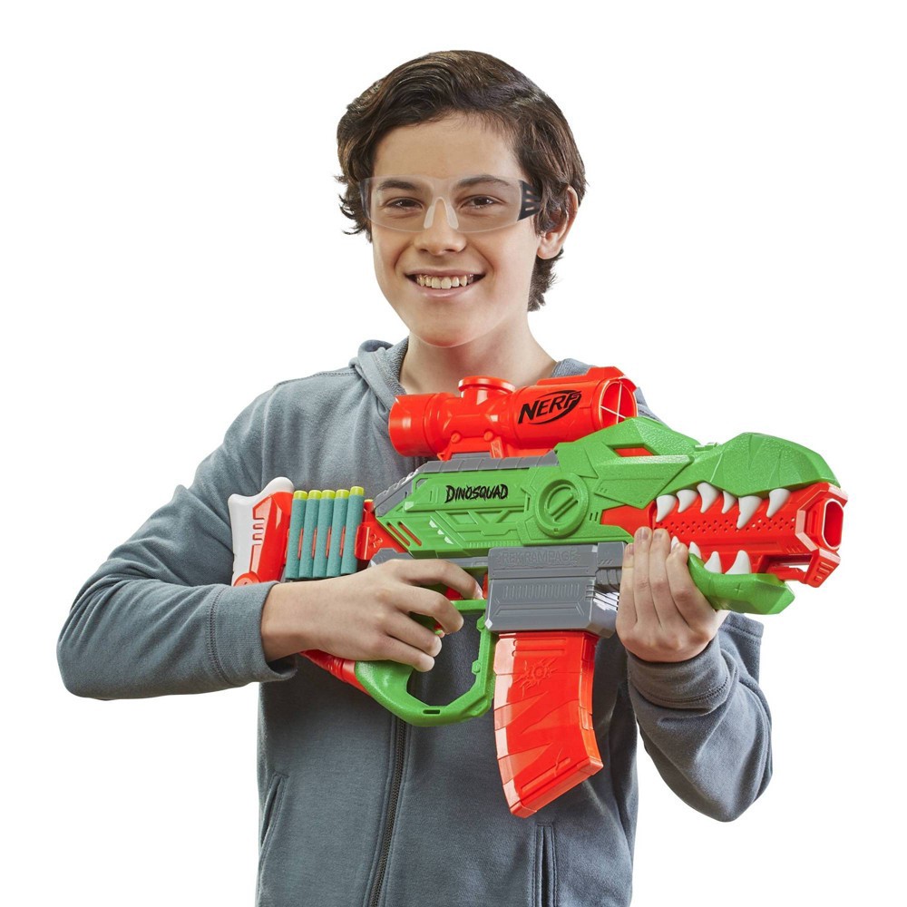 slide 7 of 10, NERF DinoSquad Rex-Rampage Blaster, 1 ct