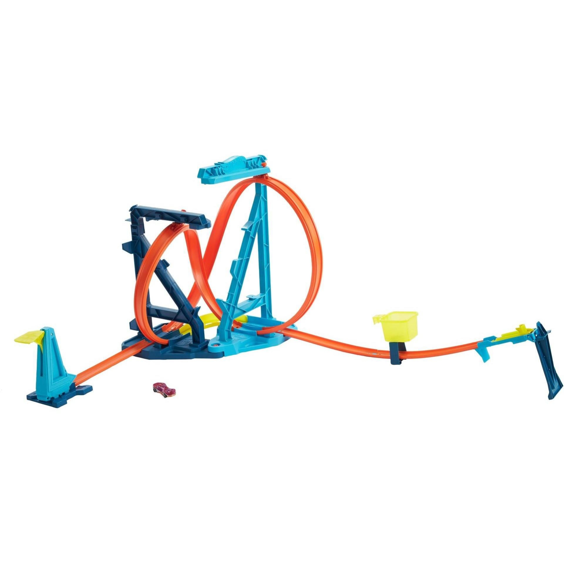 slide 1 of 6, Hot Wheels Track Builder Unlimited Infinity Loop Kit, 1 ct