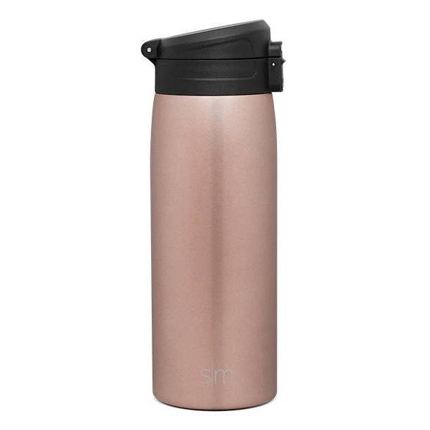 slide 1 of 3, Simple Modern Kona Rose Quartz, 16 oz