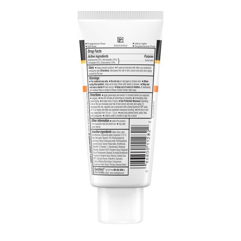 slide 2 of 9, Neutrogena Clear Face Sunscreen Lotion, SPF 50, 3oz, 3 oz