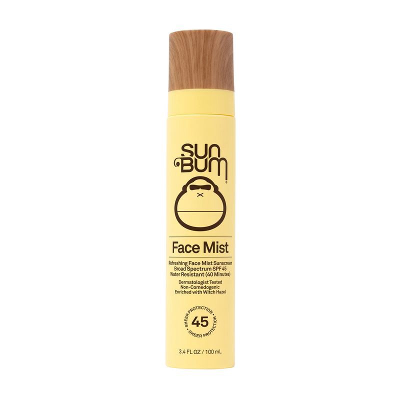 slide 10 of 11, Sun Bum Face Mist - 3.4 fl oz - SPF 45, 3.4 fl oz