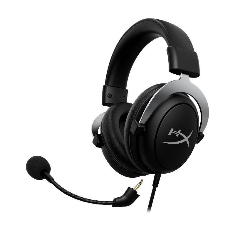 slide 5 of 5, HyperX CloudX Wired Gaming Headset for Xbox One/Series X|S: 3.5mm Jack, Leatherette Cushion, 1 ct