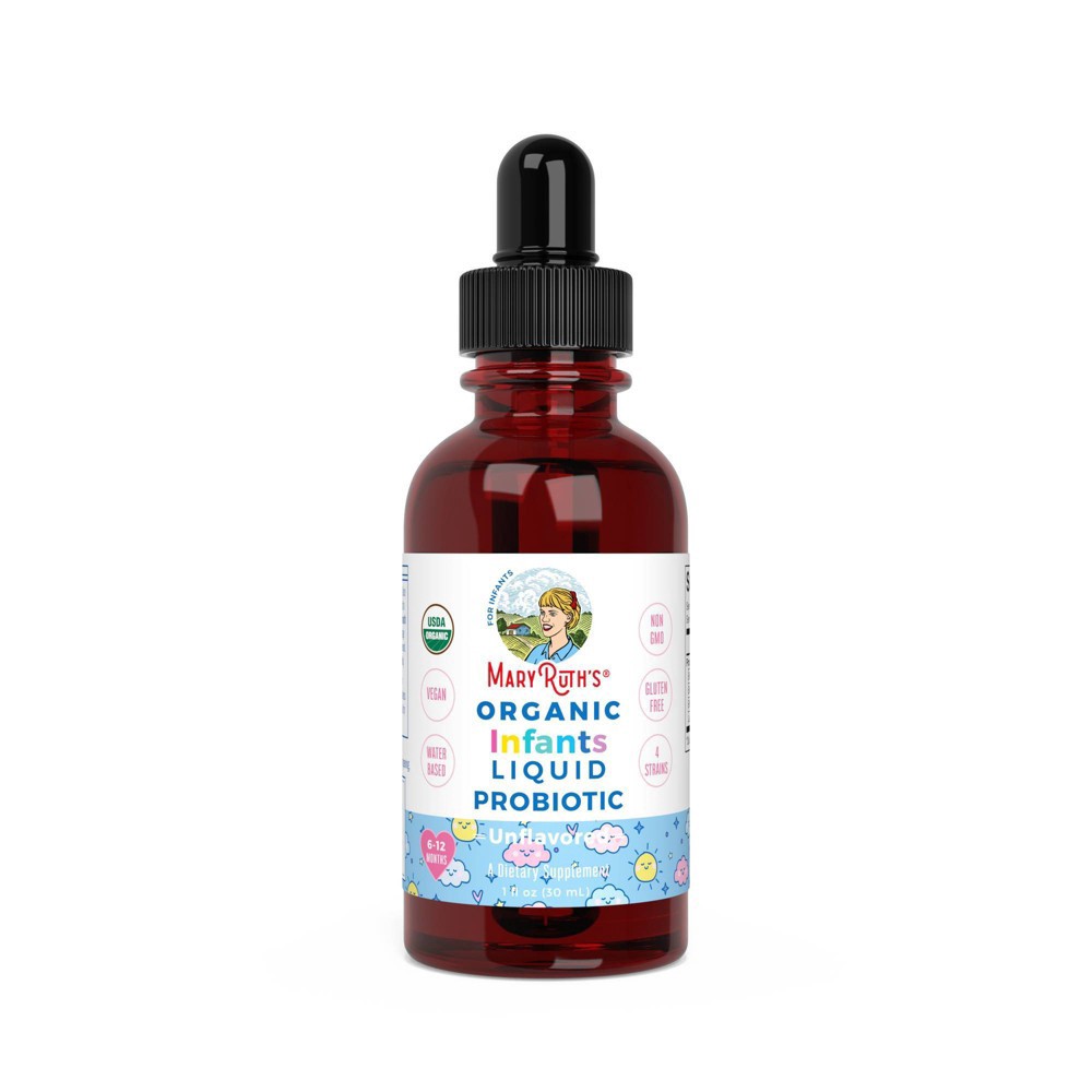 slide 5 of 6, MaryRuth's Organics Liquid Infant Probiotic Drops - 1 fl oz, 1 fl oz