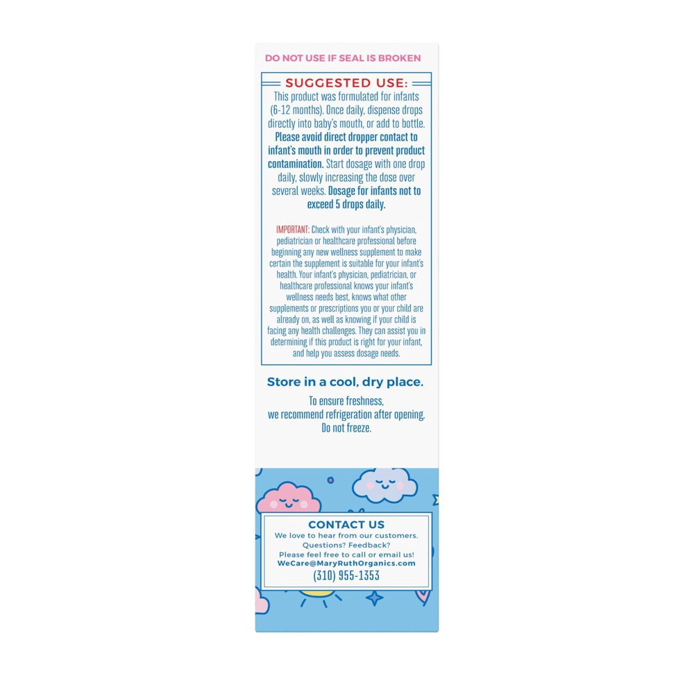 slide 6 of 6, MaryRuth's Organics Liquid Infant Probiotic Drops - 1 fl oz, 1 fl oz