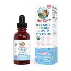 MaryRuth's Organic Infant Liquid Probiotic Drops - 1 fl oz: Vegan, Non-GMO, 300000 CFUs, Bifidobacterium Longum