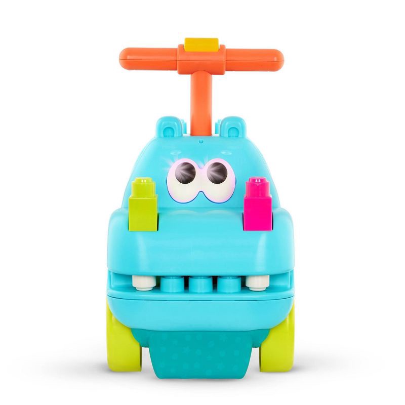 slide 7 of 7, B. toys Ride On Toy with Blocks - Ride & Chomp: Educational Kids Pedal and Push Vehicle, 1 ct