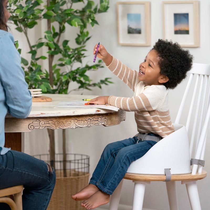 slide 7 of 11, Ity by Ingenuity Simplicity Seat Easy-Clean Baby Booster Feeding Chair - Oat, 1 ct