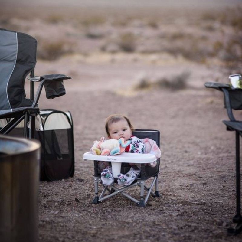 slide 9 of 12, Summer Infant Pop 'N Sit Portable Infant Booster Seat - Sport Gray, 1 ct