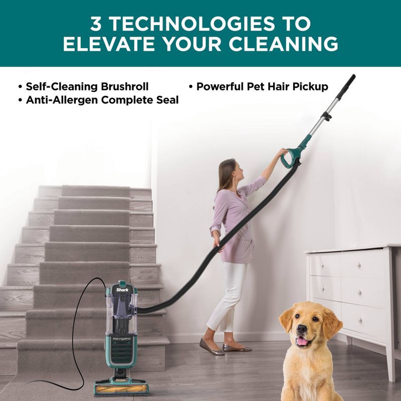 slide 6 of 11, Shark Navigator Swivel Pro Pet Upright Vacuum with Self-Cleaning Brushroll - ZU51, 1 ct