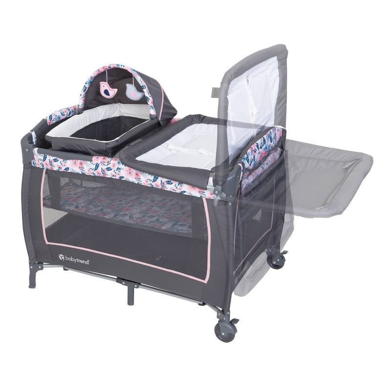 slide 4 of 8, Baby Trend Lil Snooze Deluxe II Nursery Center - Bluebell, 1 ct