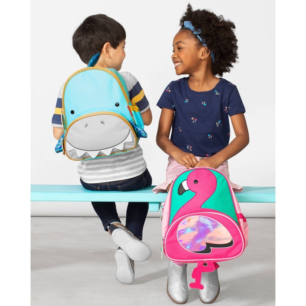 slide 8 of 8, Skip Hop Zoo Kids' Backpack - Shark, 1 ct