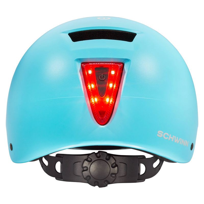 slide 3 of 10, Schwinn Women's Radiant LED Bike Helmet - Matte Light Blue, 1 ct