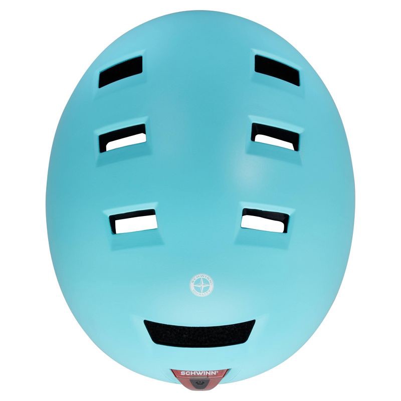slide 4 of 10, Schwinn Women's Radiant LED Bike Helmet - Matte Light Blue, 1 ct
