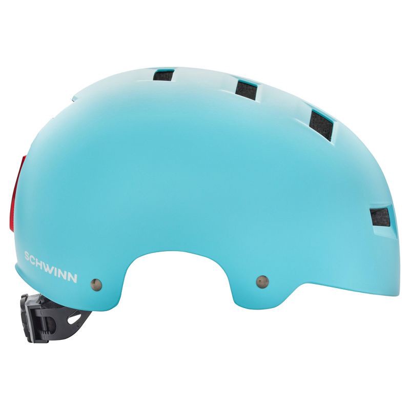 slide 1 of 10, Schwinn Women's Radiant LED Bike Helmet - Matte Light Blue, 1 ct