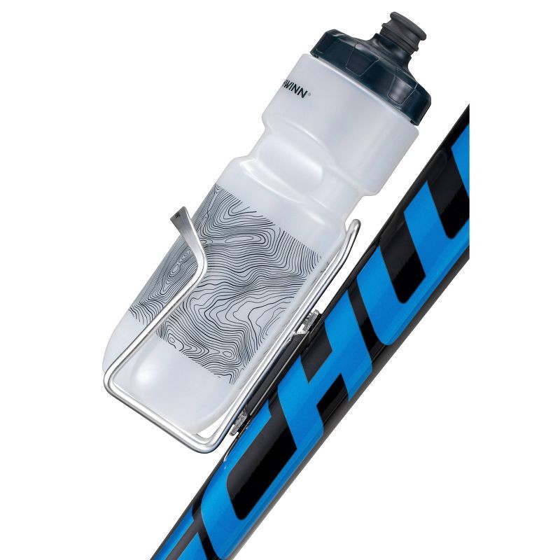 slide 5 of 5, Schwinn Aluminum Bike Bottle Cage - Silver, 1 ct