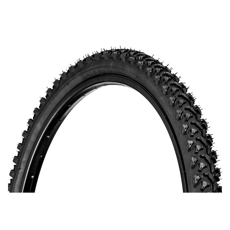 slide 3 of 6, Schwinn 24" Mountain Bike Tire - Black, 1 ct