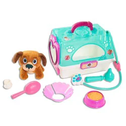 Disney Junior Doc McStuffins Vet Carrier Playset with Plush Findo and Vet Accessories