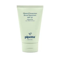 Pipette Mineral Broad Spectrum SPF 50 Sunscreen - 4 fl oz